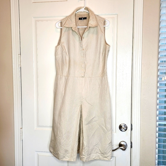 Lafayette 148 New York Dresses Lafayette 48 10 Linen Dress Cream